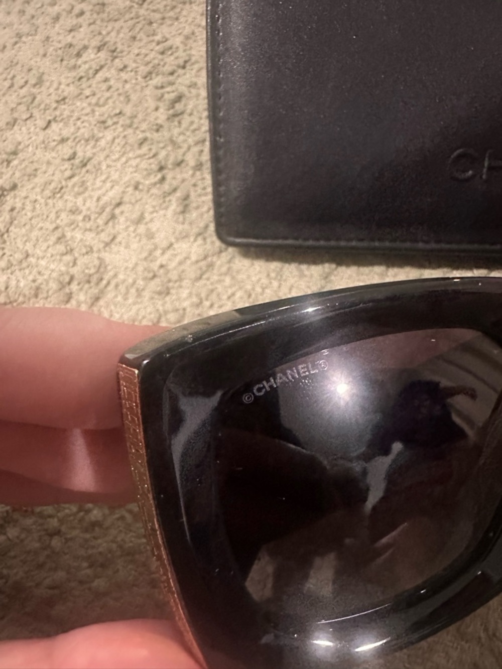 Authentic Chanel rectangle sunglasses - Picture 6 of 11